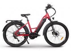 Jual Sepeda Listrik Hiko Vibe 672Wh Battery Red Murah