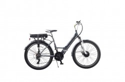Jual Sepeda Listrik Cruiser Metallic Grey Murah