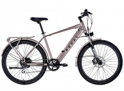 Jual Sepeda Listrik Pedal Galaxy 374Wh Battery Silver Murah