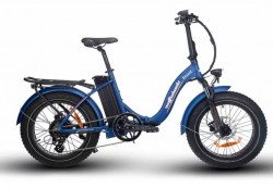 Jual Sepeda Lipat Listrik Watt Wheels Scout LS 624wh Battery Matt Blue Murah