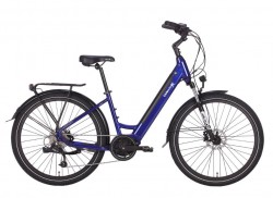 Jual Sepeda Listrik Velectrix Urban Pulse ST 504Wh Battery Blue Murah