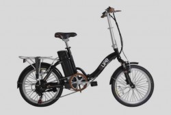 Jual Sepeda Lipat Listrik eBike Explorer One 36V Black Murah