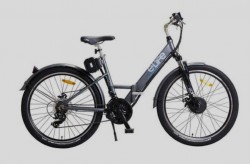 Jual Sepeda Lipat Listrik eBike La Grande Platinum Grey Murah