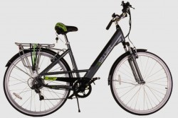 Jual Sepeda Listrik Swift Step Through Dark Grey Murah